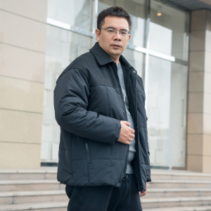 中老年棉衣男爷爷特大码棉服爸爸大肚宽肩加厚翻领棉袄外套300斤