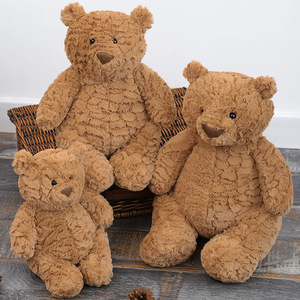 爆款巴塞罗那熊安抚毛绒玩具泰迪熊玩偶公仔娃娃可爱小朋友陪伴礼