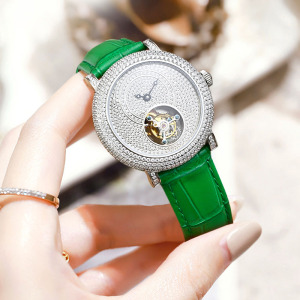 2021年新款瑞士boatihone十大品牌满天星女士机械表手表女陀飞轮