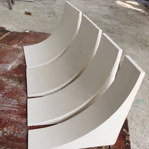 拱门石膏梁托无花光面素面拱形梁拖过道半圆垭口装饰基础装饰品