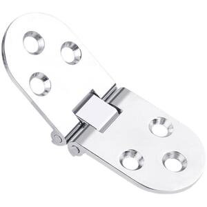 桌叠子合页平开翻板折门加厚活铰页折页链金橱五柜门连接半圆合页