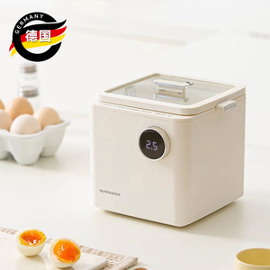 德国智能煮蛋器2024新款蒸蛋器不锈钢家用小型自动断电定时预约