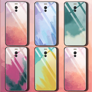 魅蓝note6冬雪色玻璃手机壳创意个性潮牌男女奢华款网红ins冷淡风硅胶