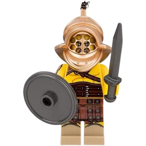 乐高lego8805抽抽乐 第五季 角斗士罗马头盔95676 970腿裤子 短剑