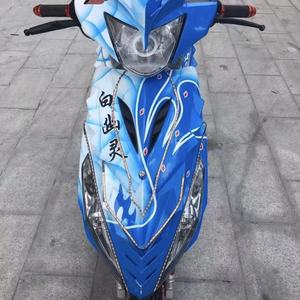 鬼火摩托车幽灵白幽灵