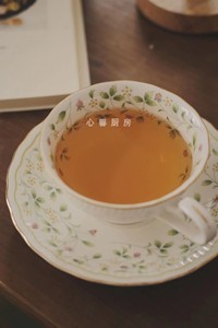 北欧田园风莫奈绿藤蔓骨瓷拉花杯碟套装创意精致下午茶牛奶花茶