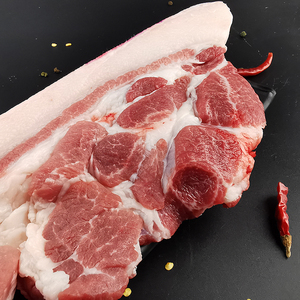 正宗土猪肉前腿肉1斤农家散养新鲜现杀猪肉生五花瘦肉生鲜黑猪肉