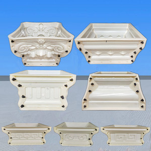 006人付款淘宝厂家直销欧式水泥构件罗马柱模具现浇海马阳台花瓶塑钢