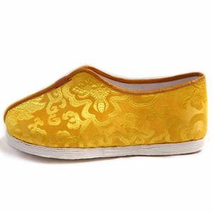 古装汉服戏曲千层底男鞋民族风舞蹈表演出绣花布鞋清朝大官皇帝鞋