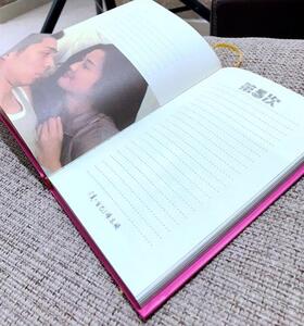 原谅他77次笔记本闺蜜精装全新全彩印刷记事本七夕情人节周柏豪