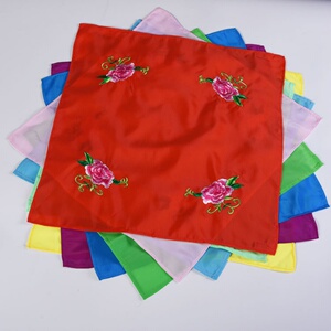 戏剧戏曲手帕绣花花旦小姐手绢旗袍配饰京剧豫剧越剧小姐丫鬟手绢