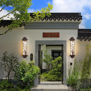 灯笼春节过新年门庭别墅大门口新春冬瓜型户外悬挂灯新中式0人付款12