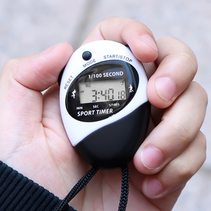 电子秒表健身运动学生比赛跑步田径训练裁判计时码表便携计时器表