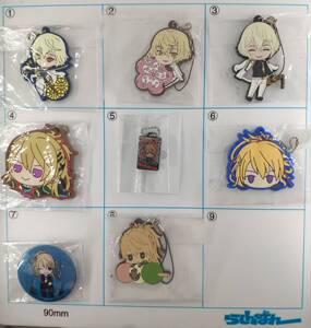 刀剑乱舞 髭切 小龙景光 源氏橡胶挂件吧唧徽章b