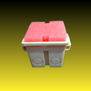 线盒封堵泡沫 暗装预埋填充模块圆形pvc86型开关插座底盒保护神器