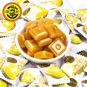 榴莲糖特浓硬糖徐福记