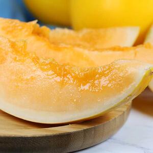 宁夏沙漠黄金蜜瓜甜瓜香瓜黄皮应季整箱10哈密瓜新鲜一箱