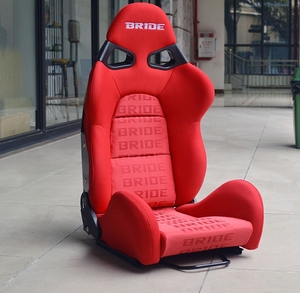 BRIDE赛车座椅靠背可调运动款竞技座椅 适用于汽车座椅改装通用型
