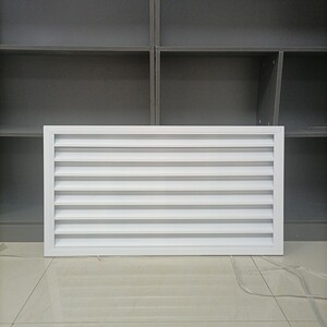 定外制方管防雨百叶窗铝合金厕饰排风出所风通风口外墙装空调机罩