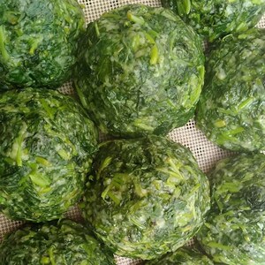 地瓜叶窝头新鲜红薯叶窝窝头野菜团子蔬菜馒头野菜窝窝10个馍馍