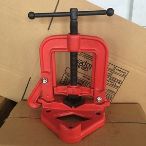 龙门钳龙门架管子压力钳夹管钳 管子台虎钳 管子压力台钳钳口配.