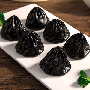 黑松露鲜肉小笼包 灌汤小笼包营养早餐面点小吃生鲜包子192只