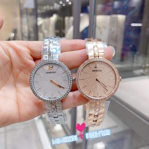 正品新款swarovski/施华洛世奇手表女钢带满天星天鹅镶钻石英女表