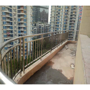 玻璃窗防护栏304不锈钢栏杆封阳台护栏钢化玻璃安全栏杆室内落地