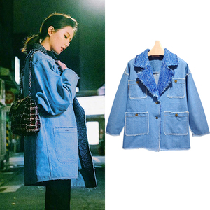 【刘诗诗同款牛仔外套】刘诗诗同款牛仔外套品牌,价格 - 阿里巴巴