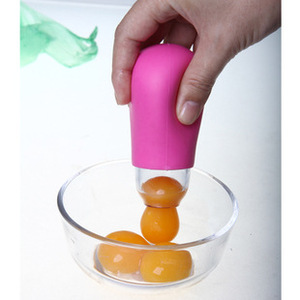 优质吸蛋黄器硅胶鸡蛋分离器 分蛋器 蛋清蛋黄分离器厨房工具