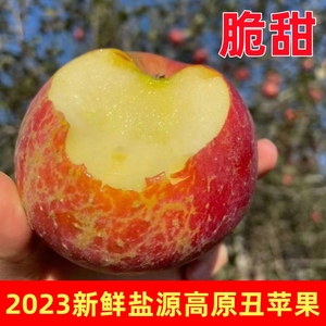 2023大凉山盐源冰糖心丑苹果当季新鲜孕妇水果8斤整箱红富士脆甜