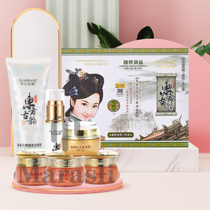 正品娇兰丝曼东方古韵无暇透亮白皙红润六合一提亮肤色护肤五件套