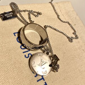 法国正品代购louisvuitton路易威登经典lv男士戒指项链情侣