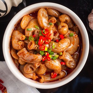 麻辣鱼肚鱼泡250g即食凉菜酒店饭店特色半成品速冻新鲜冷菜食材