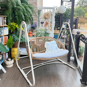 阳台秋千吊椅家用室内外大人秋千椅庭院荡秋千户外吊床小院摇椅