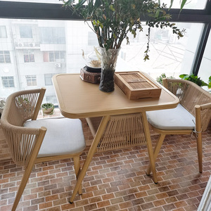 阳台茶桌简约现代小户型茶几茶台休闲茶桌客厅家用喝茶茶桌椅组合