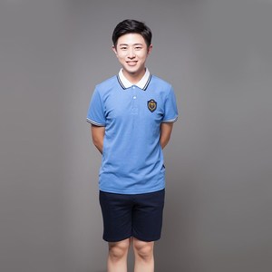 &y【金鸟服饰】 宁波市四明中学校服t恤套装专拍