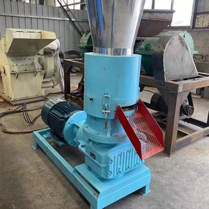 生物质燃料颗粒机小型全自动木粉压缩成型机木屑锯末造粒机设备