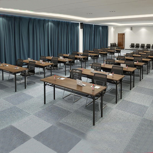 折叠培训桌办公桌会议桌可拼条桌折叠桌简易电脑课桌子桌椅会议室