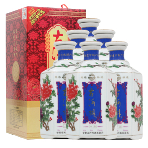 甘肃临夏酒 古河州42度精装一品500ml浓香型粮食白酒