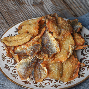 爱随婆168g香烤金梭鱼闽南特产小鱼干厦门土特产海味零食营养即食