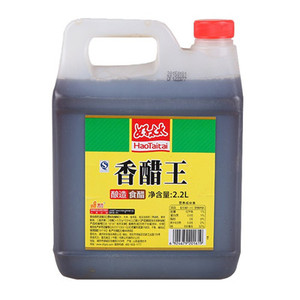 好太太香醋王2.2l大桶家用炒菜凉拌饺子醋腊八醋清香蘸食酿造米醋