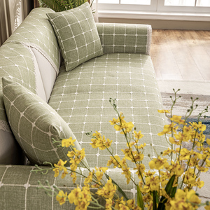 纯棉沙发巾日式