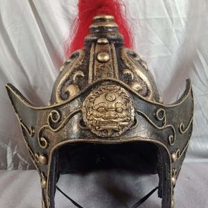新品士兵古代将军帽头盔男士关羽战争复古新款朝代表演影视张飞