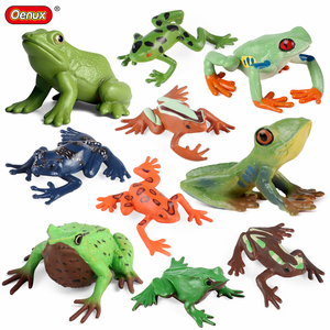 儿童认知仿真动物玩具模型青蛙牛蛙树蛙癞蛤蟆田鸡蟾蜍塑胶摆件