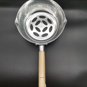 重庆粉工用辣粉漏瓢下粉条专用漏d勺商酸宽粉漏瓢下手特大孔漏