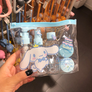 miniso名创优品三丽鸥洗护分装瓶旅行套装玉桂狗库洛米便携瓶