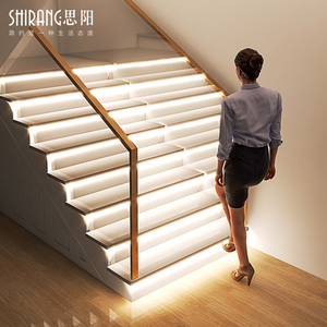 00琳达之光淘宝网红楼梯感应踏步灯人体智能感应灯流水踏步灯带台阶