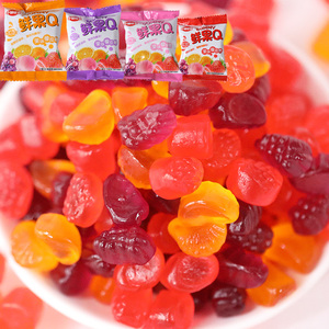 qq糖橡皮糖软糖小糖果散装发批小包装零食结婚喜糖儿童小孩子小吃