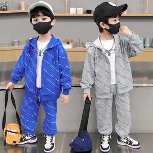 男童秋装套装儿童春秋季两件套2022新款男孩秋款衣服宝宝休闲童装